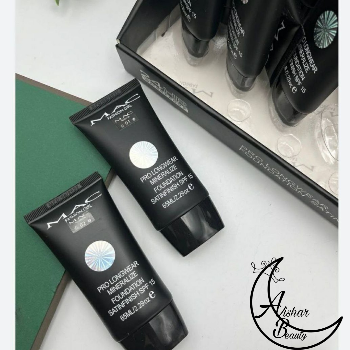 کرم پودر تیوپی مک