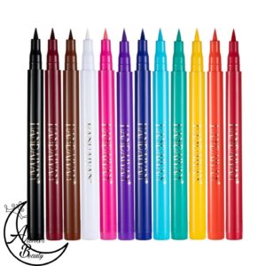 خط چشم رنگی