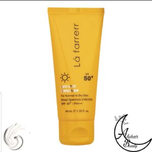 کرم ضد آفتاب بی رنگ لافارر مخصوص پوست های خشک و معمولی