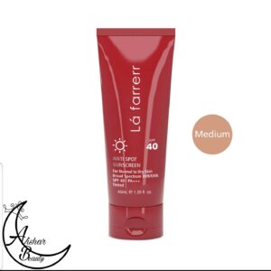 کرم ضد آفتاب رنگی لافارر مخصوص پوست های خشک و معمولی